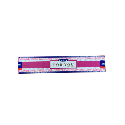 Satya For You Incense Sticks – Self-Care, Relaxation, Romantic Atmosphere & Valentine Gifts