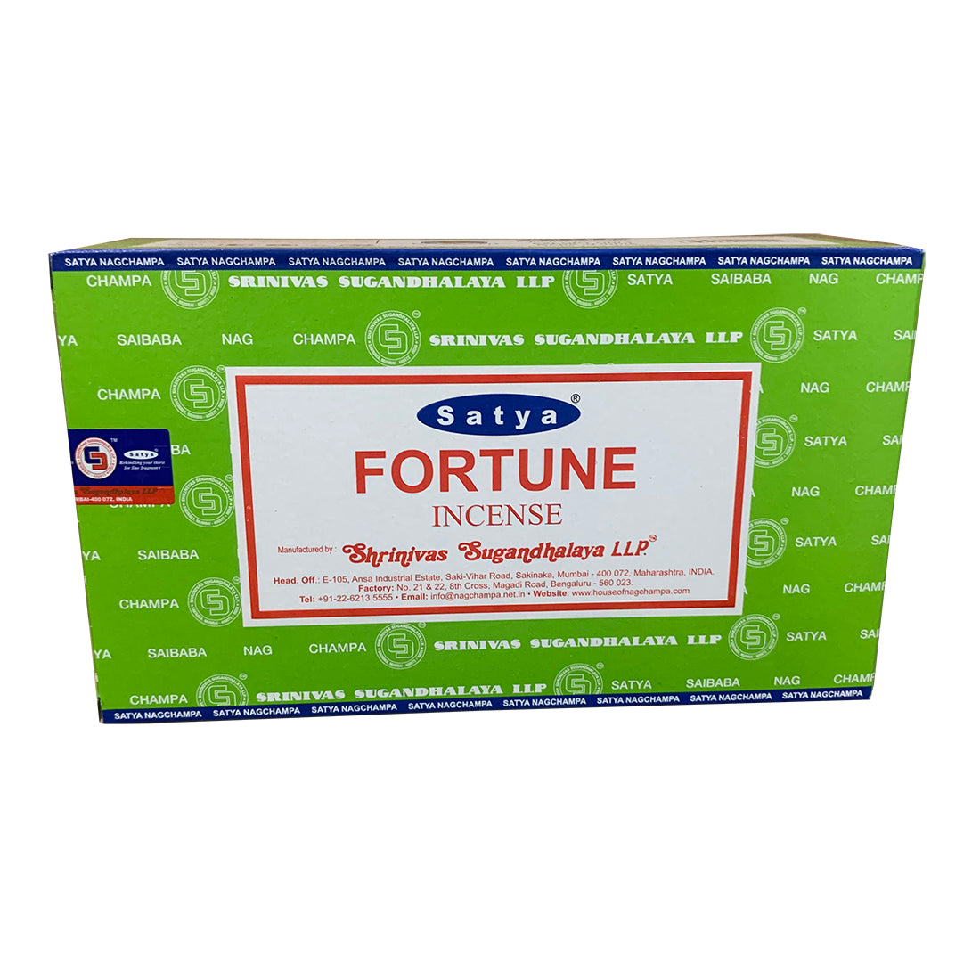 Satya Fortune Incense Sticks – Abundance & Good Fortune