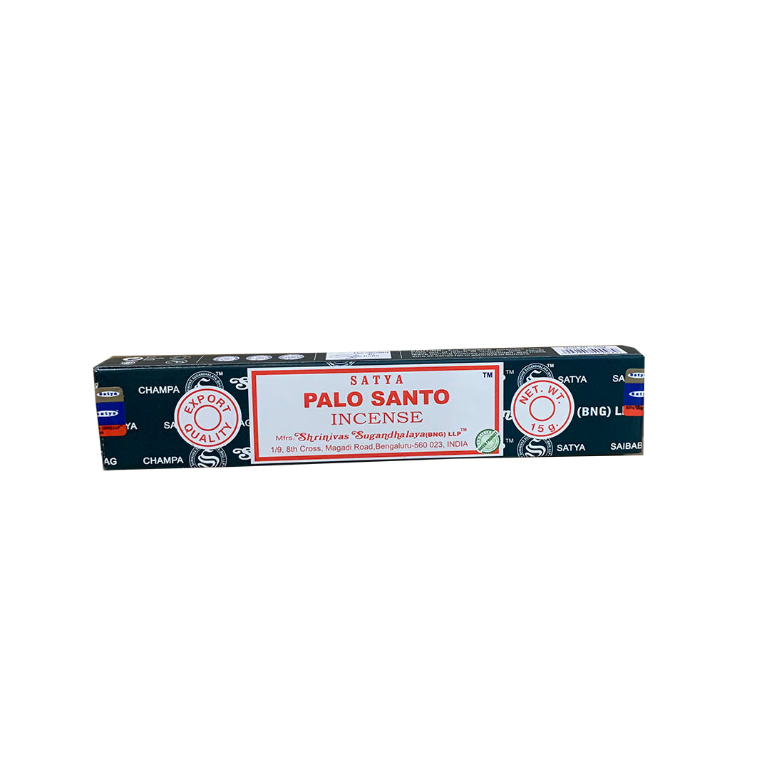 Satya Palo Santo Incense Sticks - Energy Cleansing & Mental Clarity (Pack of 12g)