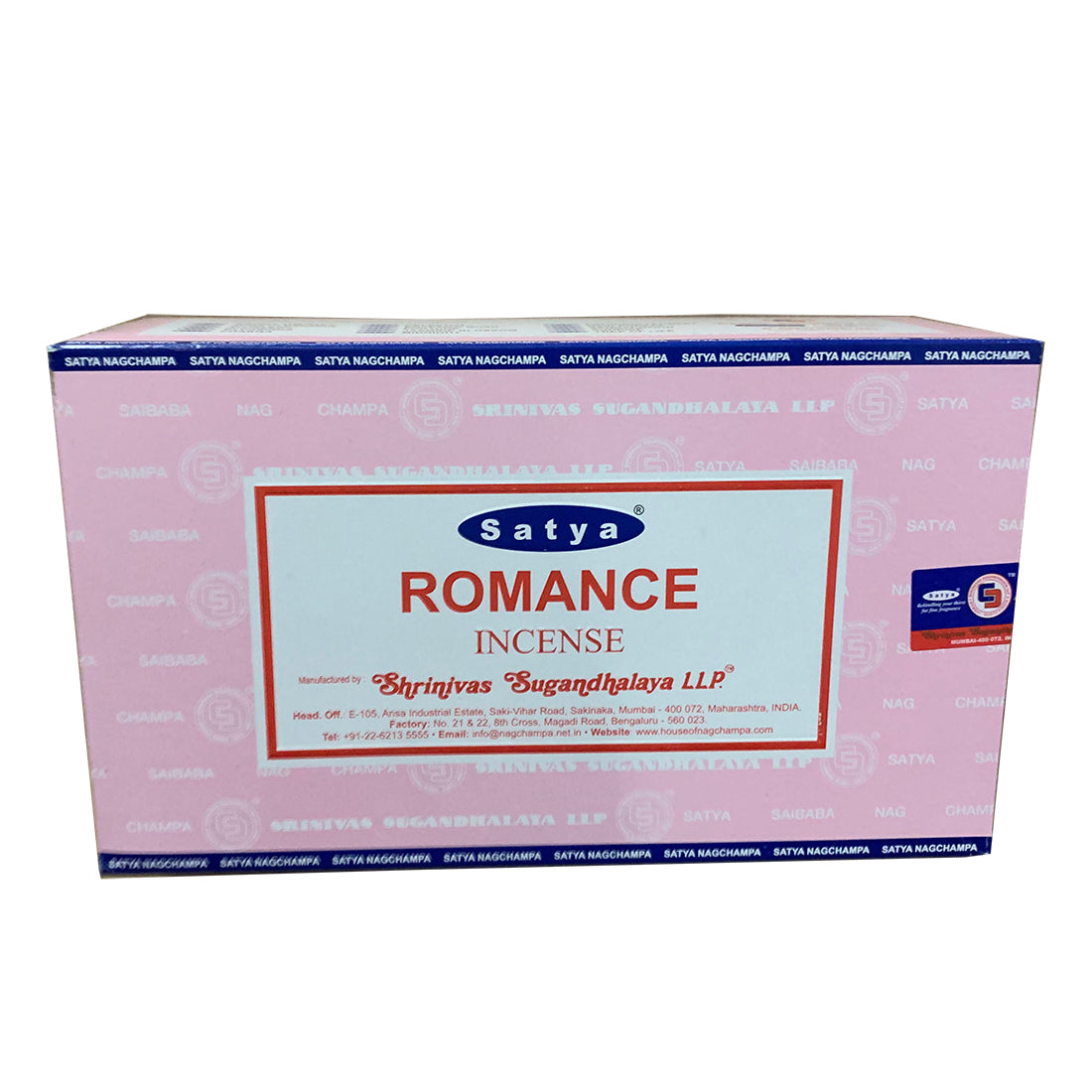 Satya Romance Incense Sticks – Couples’ Bonding & Intimacy