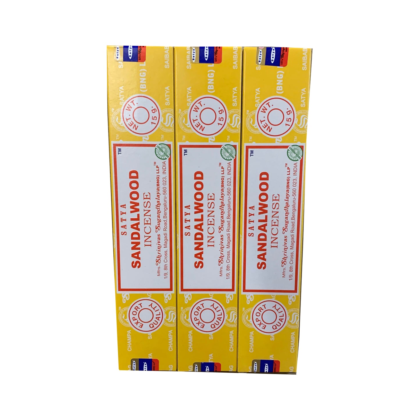 Satya Sandalwood Incense Sticks – Stress Relief & Meditation