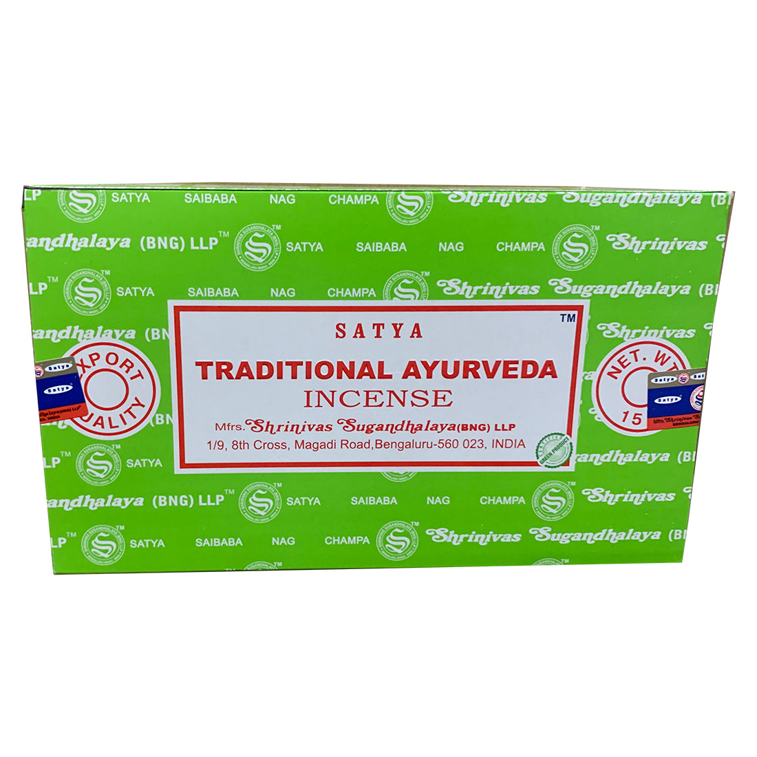 Satya Traditional Ayurveda Incense Sticks – Herbal Aroma for Holistic Healing & Health Rituals