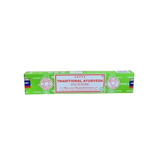 Satya Traditional Ayurveda Incense Sticks – Herbal Aroma for Holistic Healing & Health Rituals