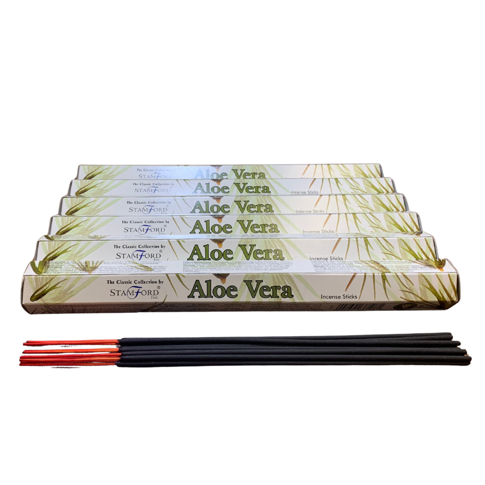 Stamford Aloe Vera Incense Sticks Calm, Mood Setting Stamford