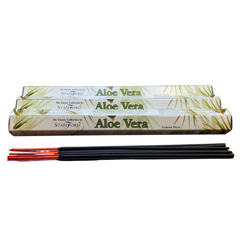 Stamford Aloe Vera Incense Sticks Calm, Mood Setting Stamford