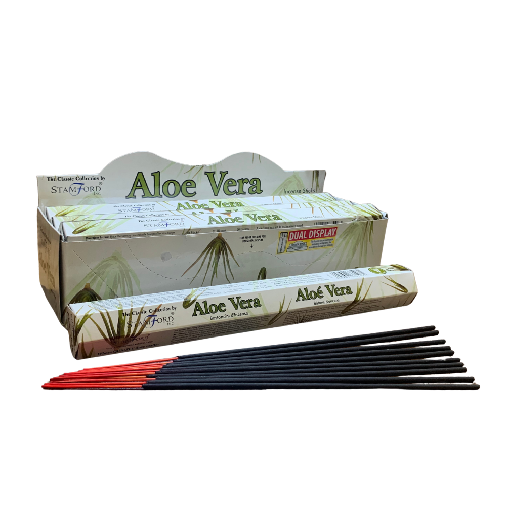 Stamford Aloe Vera Incense Sticks Calm, Mood Setting Stamford