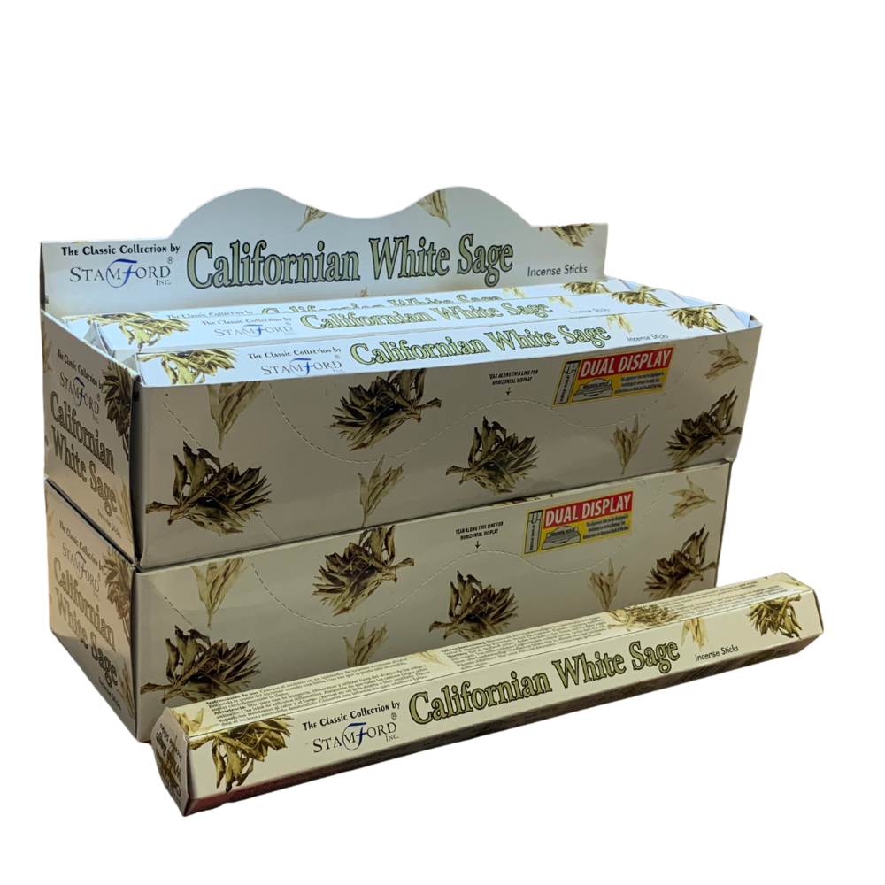 Stamford Californian White Sage Incense Sticks Spiritual, Clean Stamford