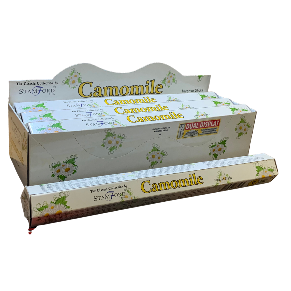 Stamford Camomile Incense Sticks Calm, Aromatherapy Stamford