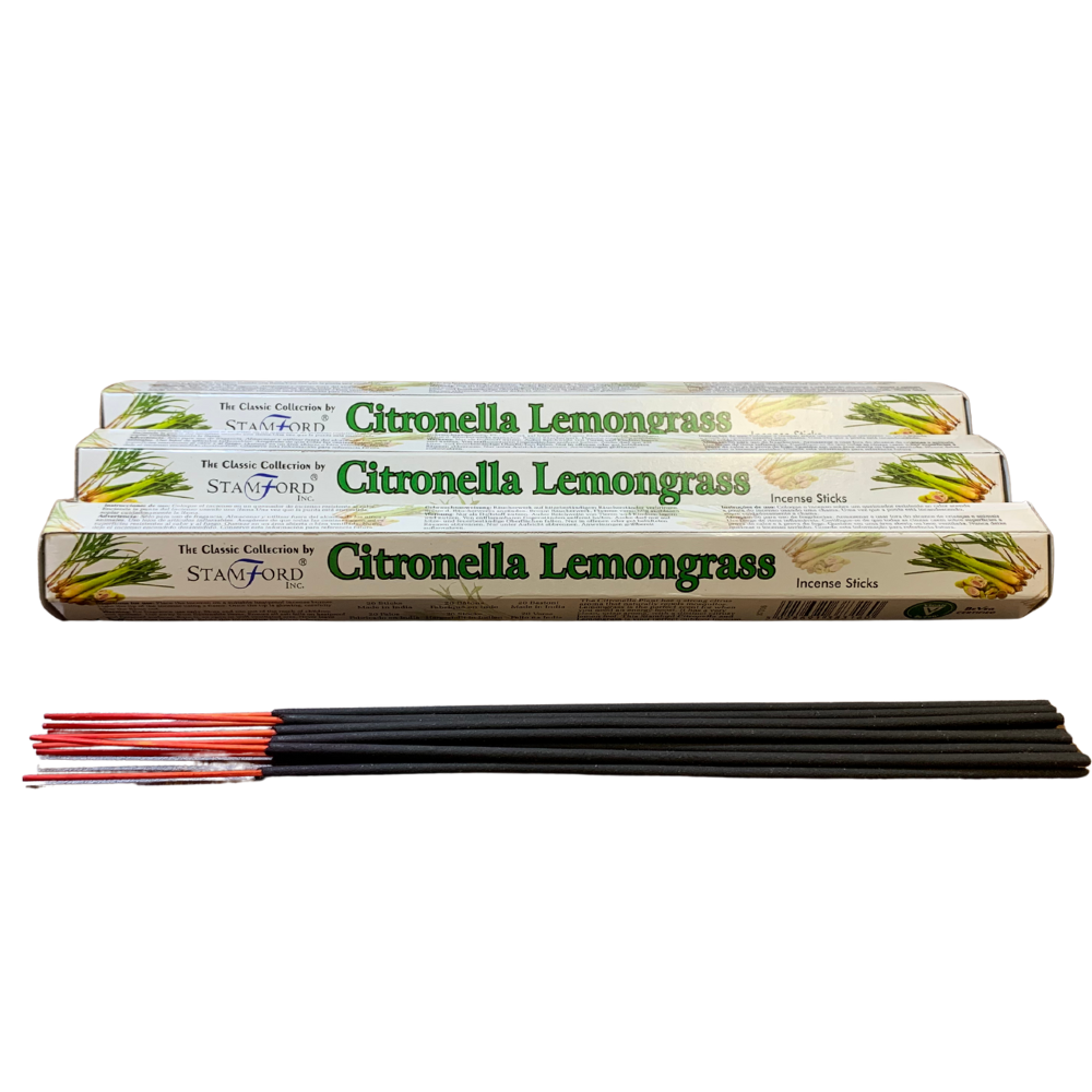 Stamford Citronella & Lemongrass Incense Sticks Mosquito Repellent