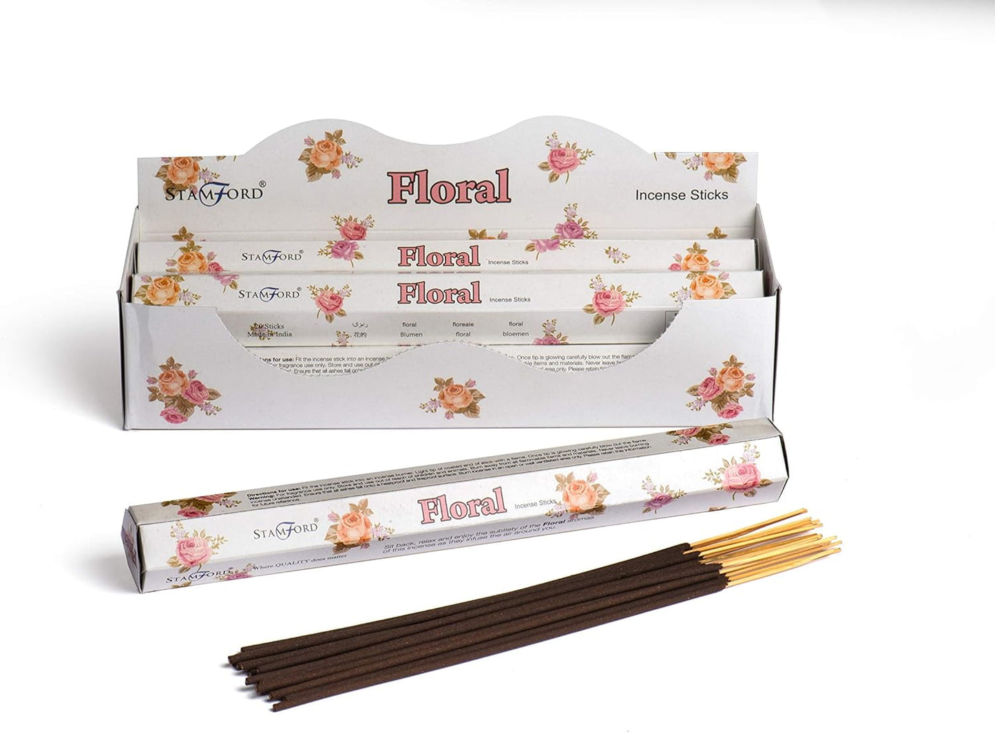 Stamford Floral Incense Sticks Calm, Mood Setting Stamford