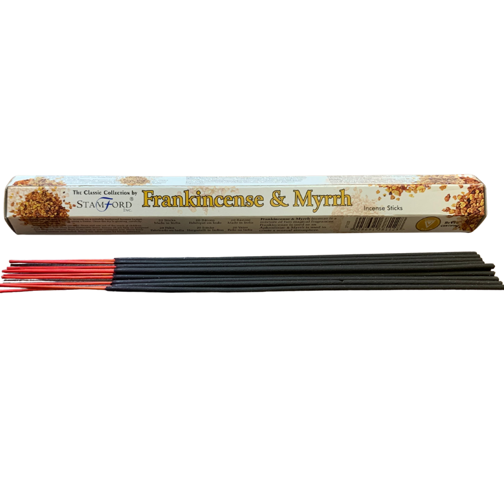 Stamford Frankincense & Myrrh Incense Sticks Spiritual Ritual