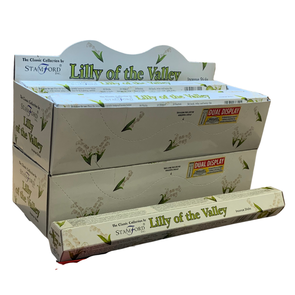 Stamford Lily of the Valley Incense Sticks Calm, Mood Setting