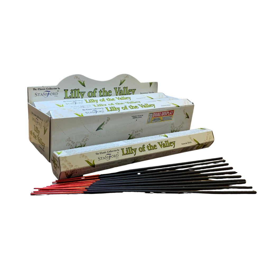 Stamford Lily of the Valley Incense Sticks Calm, Mood Setting