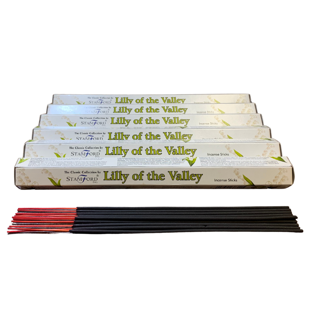 Stamford Lily of the Valley Incense Sticks Calm, Mood Setting