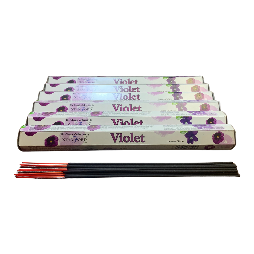 Stamford Violet Incense Sticks Calm, Mood Setting Stamford