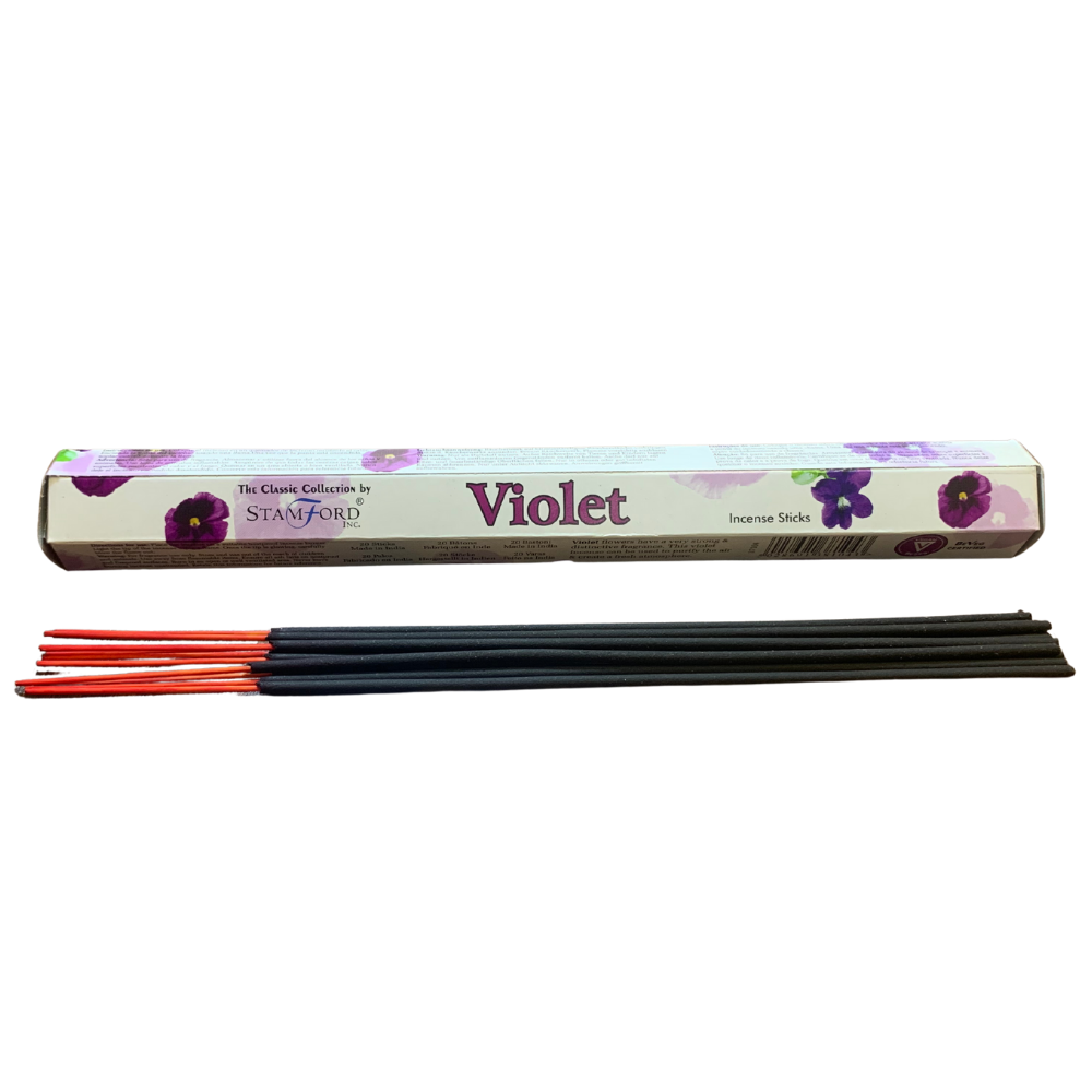Stamford Violet Incense Sticks Calm, Mood Setting Stamford