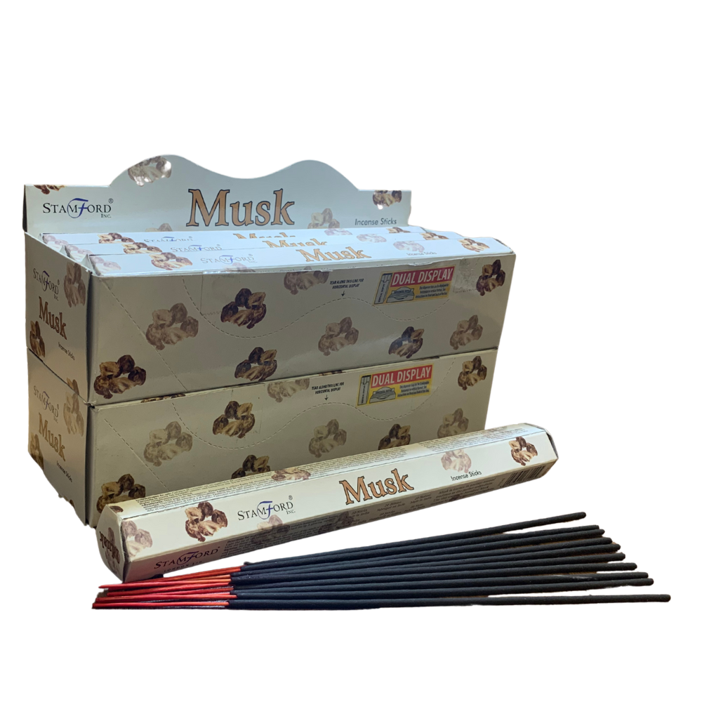 Stamford White Musk Incense Sticks Calm, Relaxation