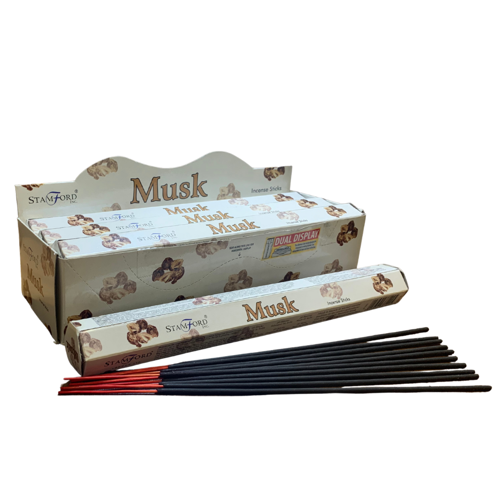 Stamford White Musk Incense Sticks Calm, Relaxation