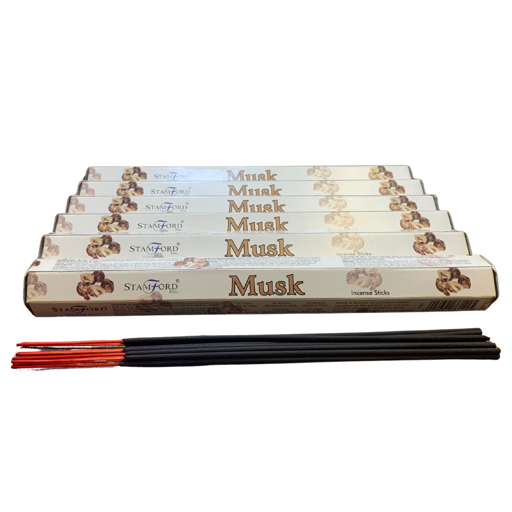 Stamford White Musk Incense Sticks Calm, Relaxation
