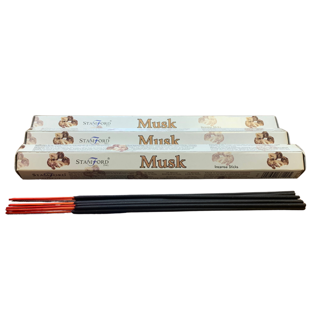 Stamford White Musk Incense Sticks Calm, Relaxation