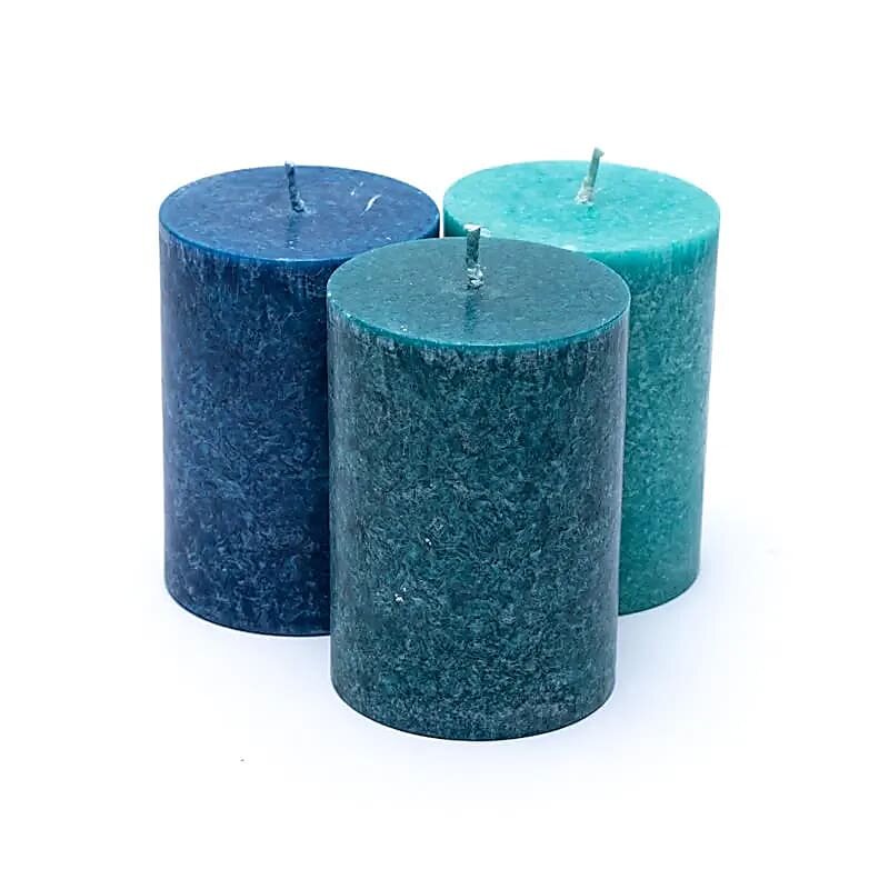 Sustainable Stearin Ocean Candle Set (3 Pack)