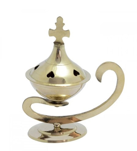 Brass Burner - Heart Design