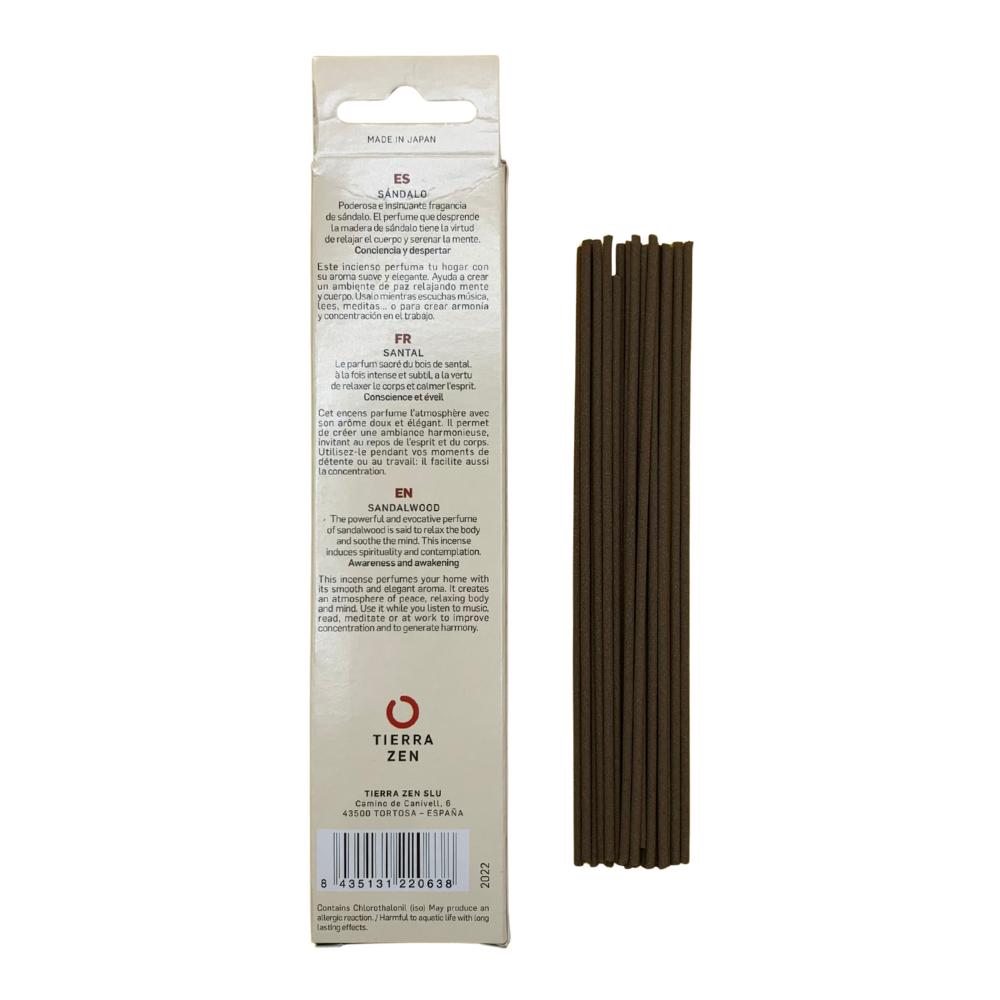 Koh Do Sandalwood - Japanese Incense Sticks (20) - Classic Sandalwood - Minimal Smoke