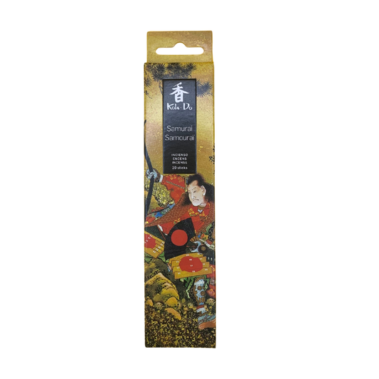 Koh Do Samurai - Japanese Incense Sticks (20) - Spiced Sandalwood - Minimal Smoke