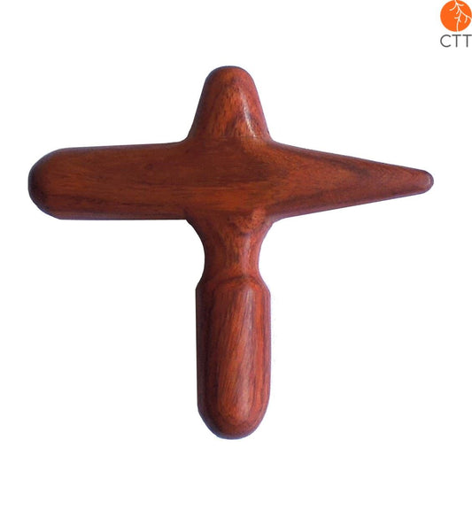 Wooden Cross Massage Toy