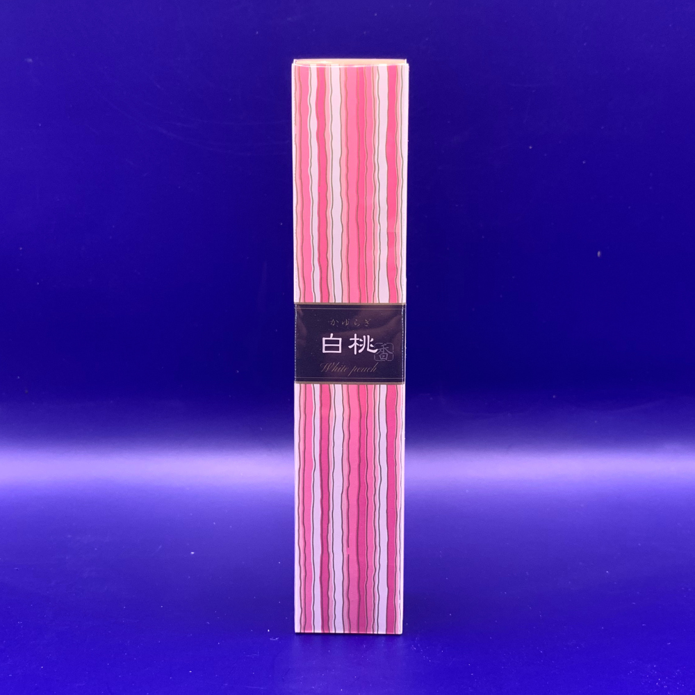 Kayuragi White Peach Incense (40 Sticks)